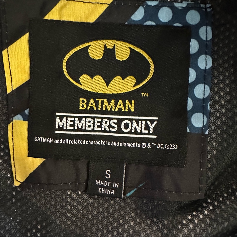 Members Only Batman Graphic Jacket - image 5
